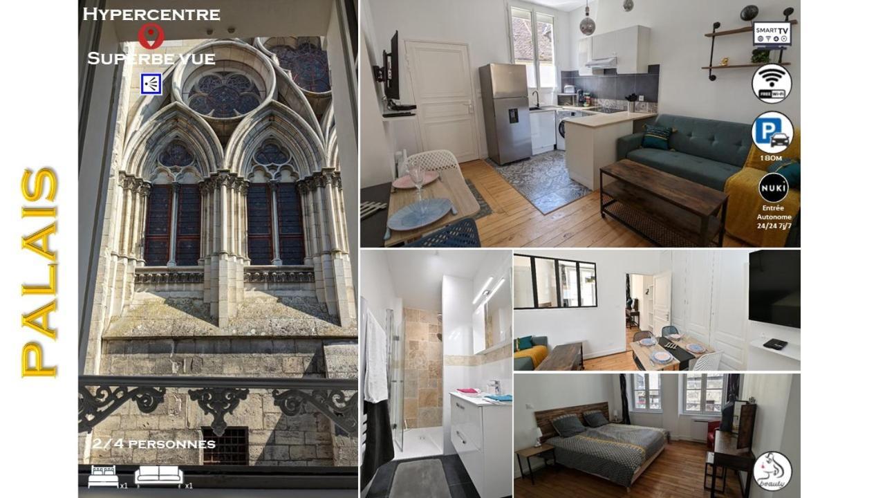 3 Appartements Premium Au Pied De La Cathedrale - Hypercentre Sens Dış mekan fotoğraf